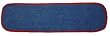 Industrial and Commercial Microfiber Damp Mop Pad (18 In. Border, Red)