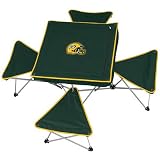 North Pole Green Bay Packers Folding Table and Stool