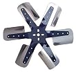 Flex-a-lite 1517 Gold Star Stainless Steel 17 Flex Fan