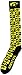 Donegal Bay NCAA Iowa Hawkeyes Checkerboard Dress Socks