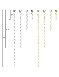 Celebrity Star Emitations Jewelry Necklace Extender Deluxe Gift Set - 8 Pack