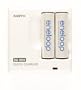 Sanyo Eneloop 2 Pack AA NiMH Pre-Charged Rechargeable Batteries w/ Charger