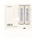 Sanyo Eneloop 2 Pack AA NiMH Pre-Charged Rechargeable Batteries w/ Charger