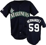 Felix Hernandez Seattle Mariners Alternate Navy Youth MLB Replica Jersey
