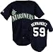 Felix Hernandez Seattle Mariners Alternate Navy Youth MLB Replica Jersey