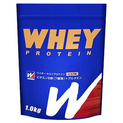 ウイダーホエイプロテインココア味１．０ｋｇ