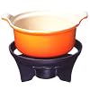 Le Creuset ミニ・フォンデュ・セット オレンジ