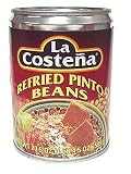 La Costena Refried Pinto Beans, 1.28 pounds by La Costeña