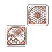 Thermaltake Technology - Thermaltake Fan Grille Fan Grill - Red Copper