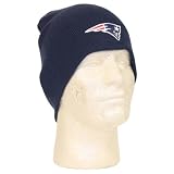 New England Patriots Classic Winter Knit Beanie Hat - Navy