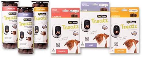 NutriSource Pet Chatz Treat Salmon Hollistic Natural Low Calorie Dogs 2Pack 4z
