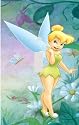 Tinkerbell and Butterfly Decorative Switchplate Cover
