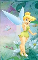 Tinkerbell and Butterfly Decorative Switchplate Cover
