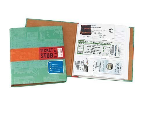 Ticket Stub Diary