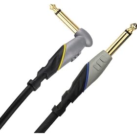 Monster Cable Performer 500 Instrument Cable Straight-Angled, 21 Foot by Monster
