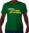 Ace Ventura "Clean Shorts" Mens' Movie Line T Shirt