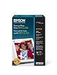 Epson Premium Photo Paper Semi-Gloss, 4 x 6 Inches, 40 Sheets (S041982)