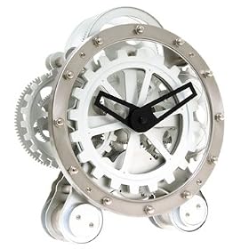 Gear Mantel Clock - Kikkerland by Kikkerland