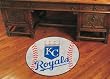Kansas City Royals 29" Round Baseball Floor Mat (Rug)