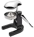 Metrokane Mighty OJ Manual Juice Squeezer, Black/Chrome