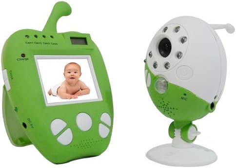 Jeanjean 2.4g Wireless Apple Care, Analog Signal Transmission, Stable and Secure .2.5 "Screen Ultra-high Definition Vis. Supports Music Playback. Night Vision, Support a Drag Four