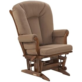 Dutailier Ultramotion Harvest Sleigh Multiposition Glider Rocker, Cocoa by Dutailier