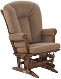Dutailier Ultramotion Harvest Sleigh Multiposition Glider Rocker, Cocoa