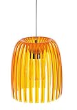 Koziol JOSEPHINE M Pendel-Leuchte transparent orange Lampe