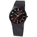 Skagen Herrenarmbanduhr Slimline Titan Stahl 233XLTMD