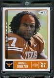 2007 SAGE HIT Michael Griffin #27 Texas Longhorns - RC - Rookie Football Card - Shipped In Protective Display Case!