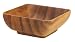 Pacific Merchants Acaciaware 10- by 10- by 4.5-Inch Acacia Wood Square Serving / Salad Bowl