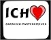K&uuml;che & Haushalt : Mauspad mit Ich liebe Garmisch-Partenkirchen Dekoration