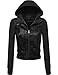 FPT Womens Faux Leather Zip-Up Jacket (S-3XL)