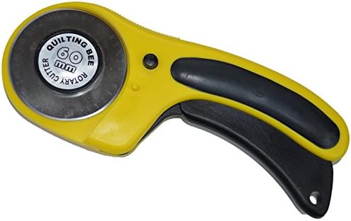 Quilting Bee 60mm Deluxe Rotary Cutter for Quilting, Sewing, Crafts and Scrapbooking