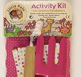kids' garden activity kit - pink - ideal present