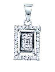 0.38CTW DIAMOND HEART PENDANT