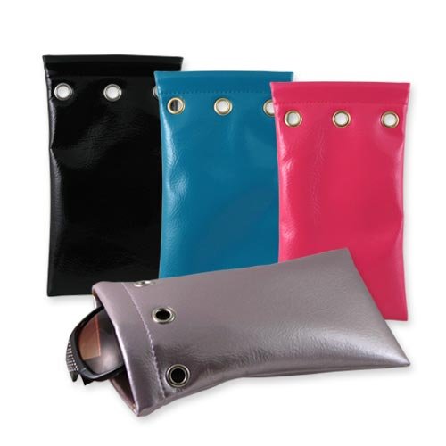 CT705 Smooth Grommet Sunglasses Squeeze top Pouch