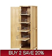 Sonoma Light Kitchen Pull Out Larder Unit
