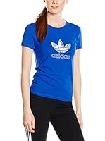 adidas Camiseta Manga Corta Slim Tee (Azul)