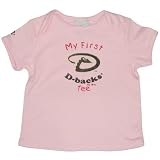 Majestic Infant Baby MLB Arizona Diamondbacks My First Tee T-Shirt - Pink (Size: 18M)