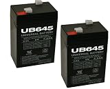 6V 4.5Ah APC UPS Computer Back Up Power Battery - PACK OF 2 BATTERIES