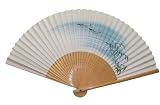 和風扇子　二鮎?　Ｂ級品 鮎