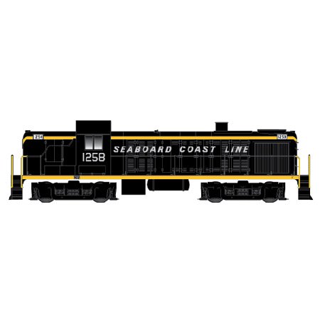 Atlas Seaboard Coast Line #1252RS3 without Decoder HO Scale Locomotive