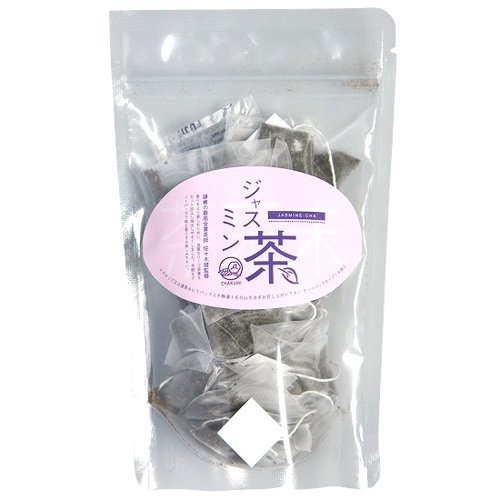 世界緑茶コンテスト・チャンピオン『茶匠　佐々木健』プロデュース 『茶来未』ジャスミン茶T/B(テトラ紐付き)2.5ｇ×18包