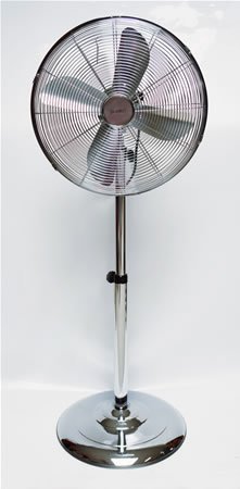  Hergestellt für DEMA Standventilator 45 cm (Chrom)
