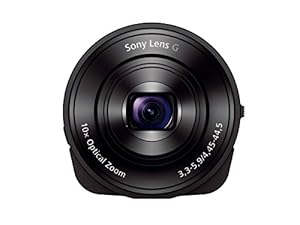 Sony DSC-QX10/B Smartphone Attachable 4.45-44.5mm Lens-Style Camera