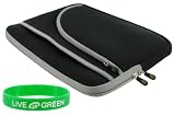 ThinkPad X200 7454-2HU Notebook Sleeve Case - Tri-Pocket Black
