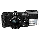 PENTAX �ߥ顼�쥹��� Q7 ���֥륺���७�å� [ɸ�ॺ���� 02 STANDARD ZOOM ��˾�󥺡��� 06 TELEPHOTO ZOOM] �֥�å� Q7 BLACK WZOOM KIT 10740