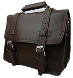 V.T. Men’s Full Leather Briefcase Backpack Sport Tote thumbnail