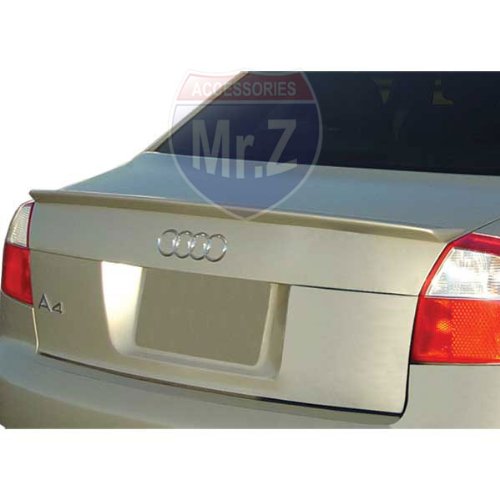 41C4q Fi7CL 2002 2008 Audi A4 Custom Spoiler Factory Lip Style (Unpainted)